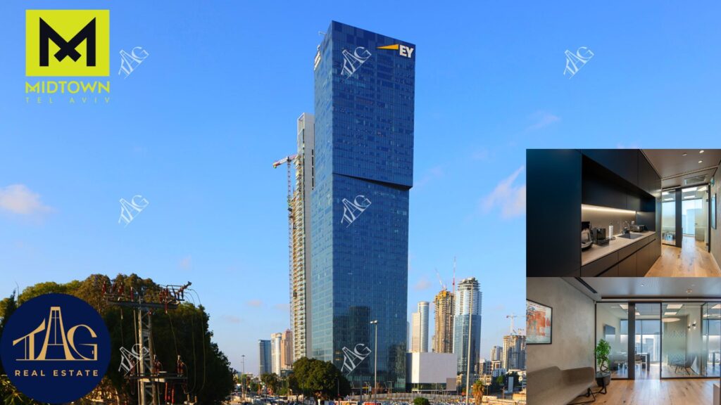 מגדל מידטאון משרד להשכרה